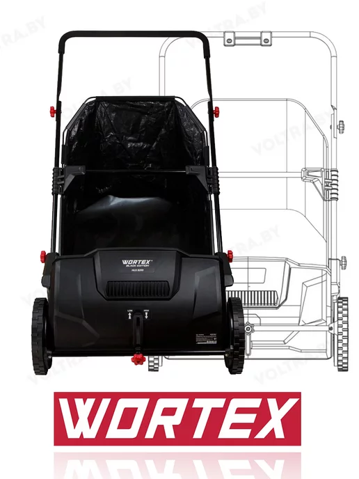 wortex Механический собиратель листьев и травы HLS 5310 (1334414), вариант, фото 7