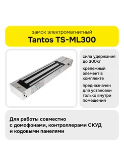 Замок электромагнитный Tantos 222306147 купить за 2 569 ₽ в интернет-магазине Wildberries