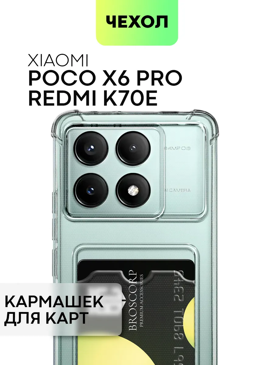 Чехол на Poco X6 Pro Сяоми Поко Х6Про с картой BROSCORP купить по цене 371 ₽ в интернет-магазине Wildberries | 222332312