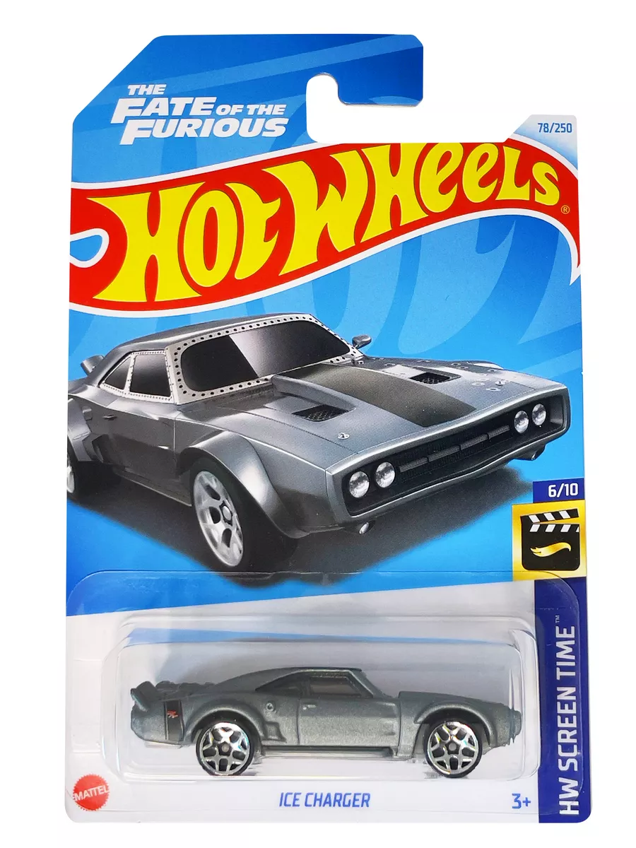 Машинка Dodge Ice Charger металлическая модель форсаж Hot Wheels
