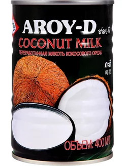 Кокосовое молоко Aroy-D Coconut Milk 17-19% 400мл