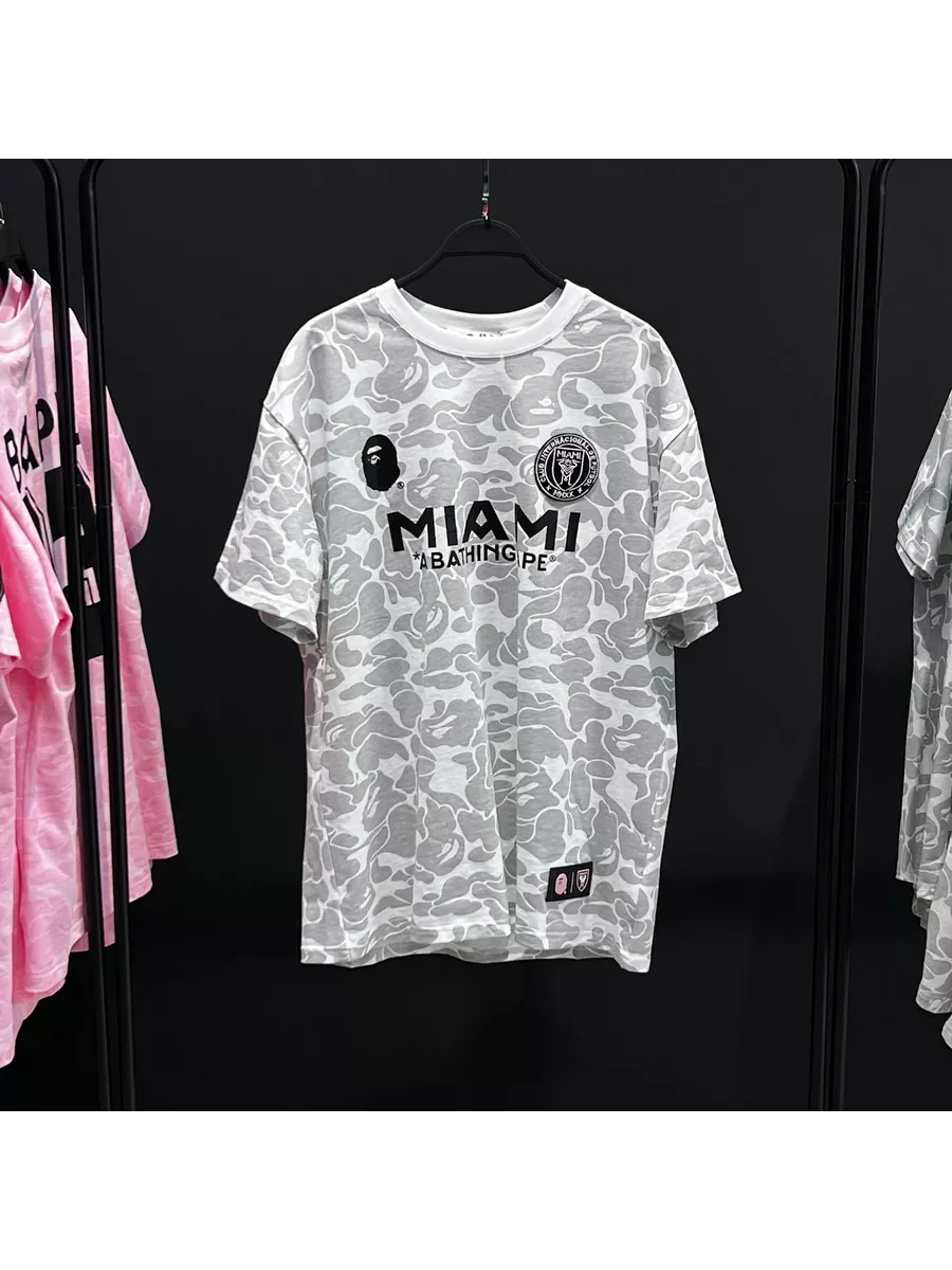 Футболка Bape Inter Miami Sarg Store 222426132 купить за 2 814 ₽ в  интернет-магазине Wildberries