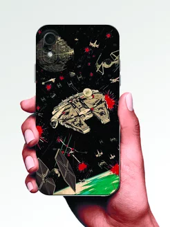 Чехол на iPhone XR Star Wars цвет черный