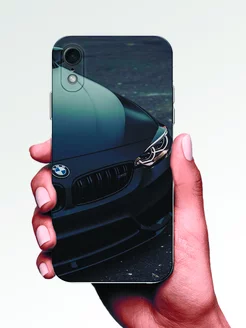 Чехол на iPhone XR BMW цвет черный