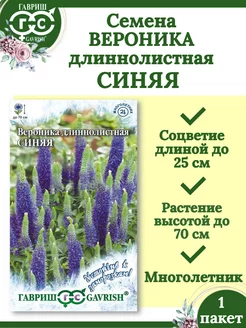 Семена Вероника длиннолистная Синяя-1 пакет Гавриш 222459863 купить за 91 ₽ в интернет-магазине Wildberries