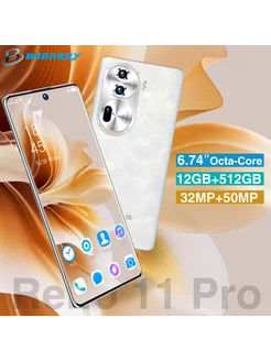 Reno 11 pro телефон 512 гб Bobarry 222526346 купить за 8 390 ₽ в интернет-магазине Wildberries