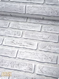 Обои винил на флизелине кирпичики моющиеся 53см Гермес21-53см - 1 рулон. Купить обои на стену. Изображение 3