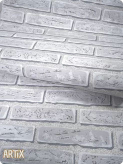 Обои винил на флизелине кирпичики моющиеся 53см Гермес21-53см - 1 рулон. Купить обои на стену. Изображение 9