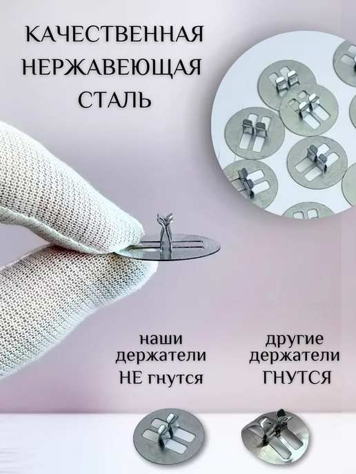 LES Candles Держатель для фитиля, серый, фото 3