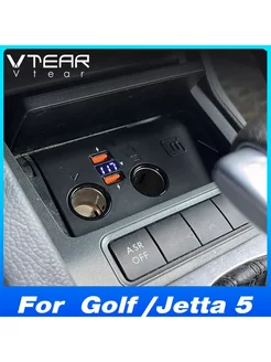 Розетка для прикуривателя для автомобиля VW Jetta 5 MK5 / Golf 5 6 с быстрой зарядкой USB type-c для зарядки телефона Vtear 222663419 купить за 2 635 ₽ в интернет-магазине Wildberries