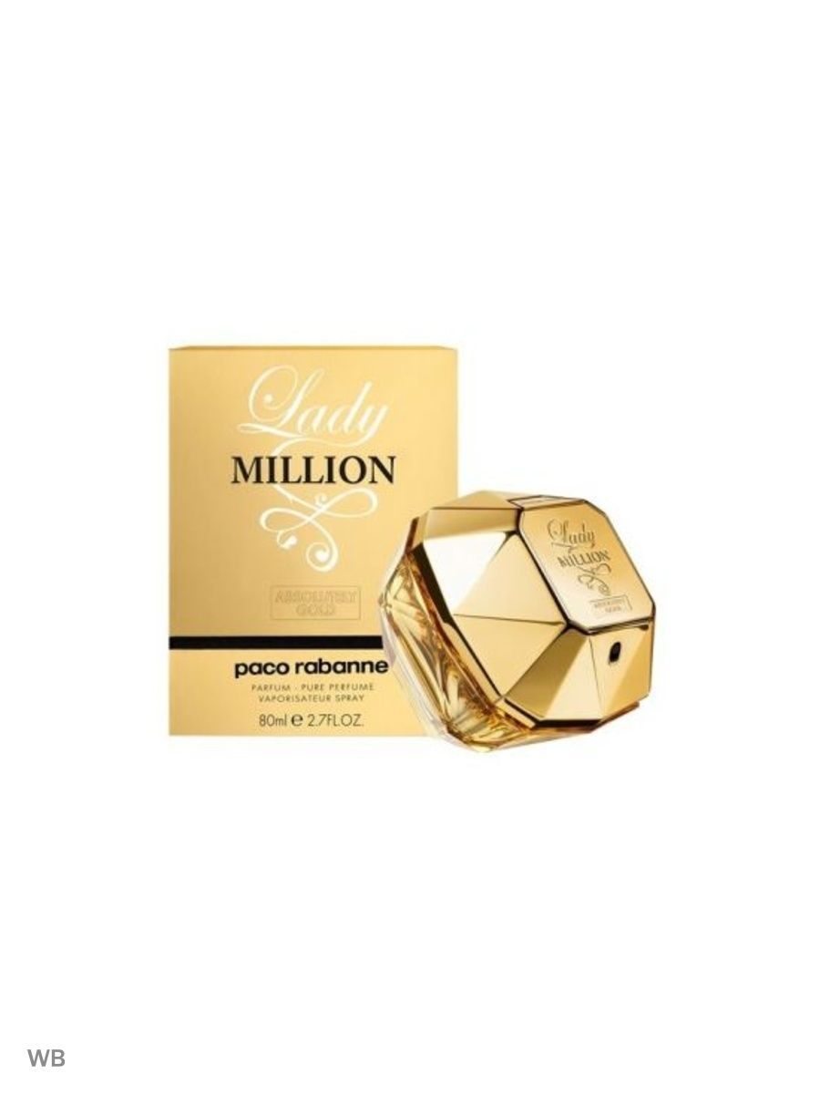 Paco Rabanne Lady million 80ml. Пако Рабан духи женские леди миллион. Paco Rabanne Lady million 80 мл. Пако Рабан духи женские миллион.