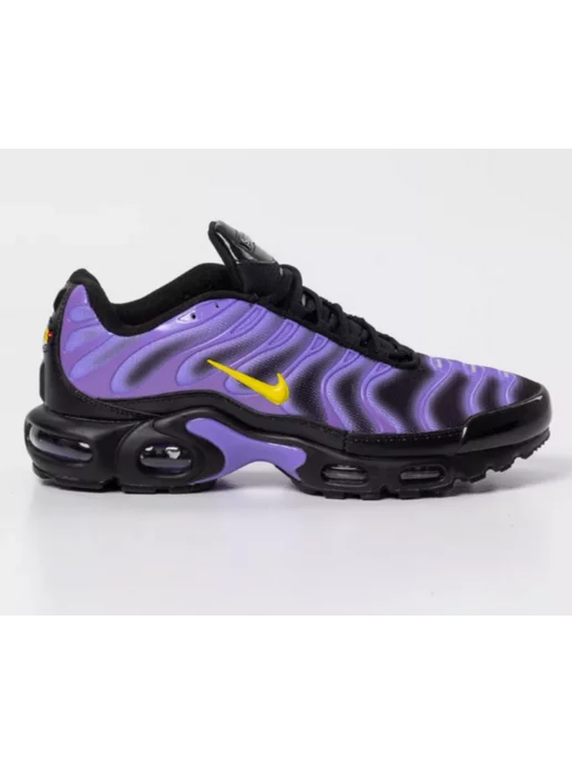 Air max plus purple and black best sale