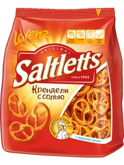 Крендели Saltletts с солью классические, 150г 222727271 купить за 215 ₽ в интернет-магазине Wildberries