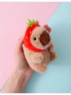 Мягкий брелок капибара Toys Room 222746915 купить за 315 ₽ в интернет-магазине Wildberries