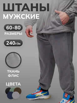 Флисовые брюки спортивные больших размеров BigFit 222778300 купить за 2 429 ₽ в интернет-магазине Wildberries