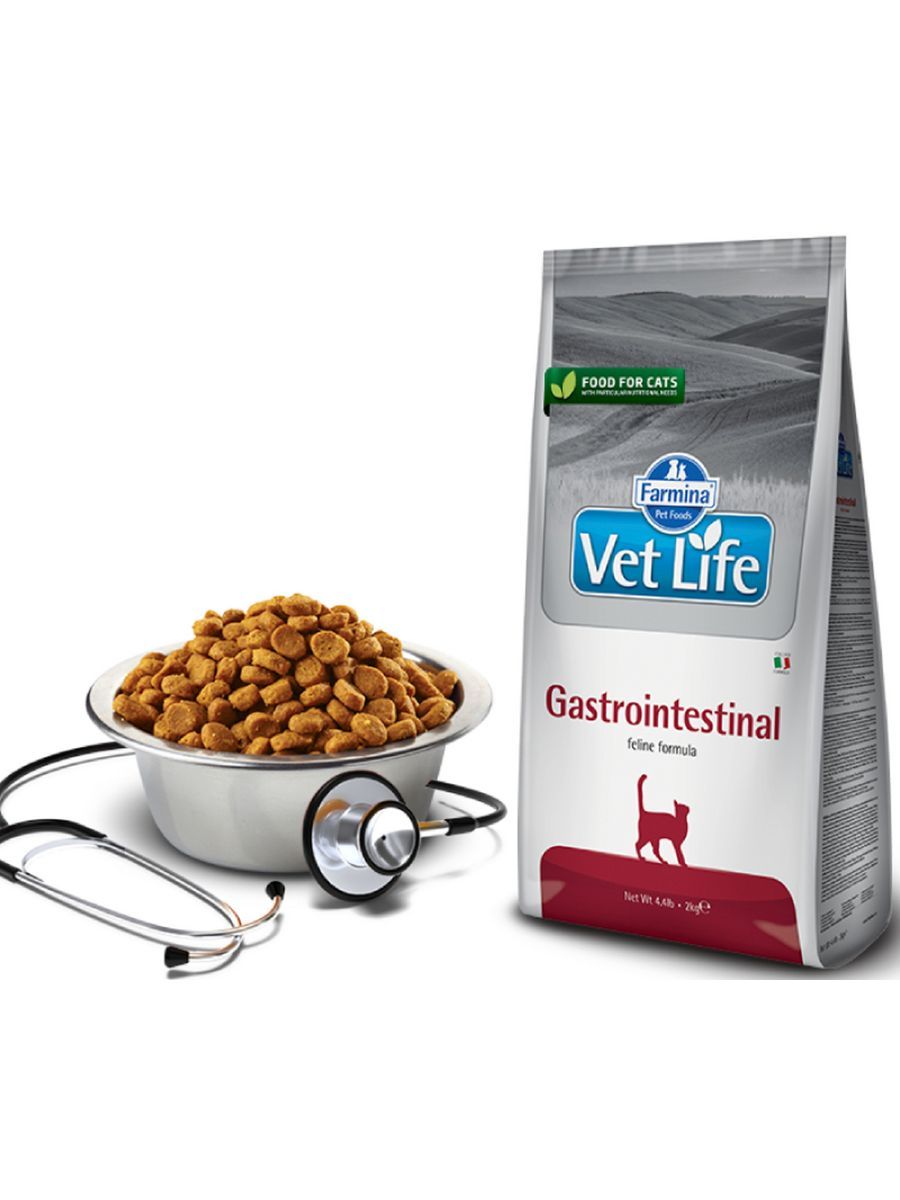 Корм farmina vet life gastrointestinal для кошек