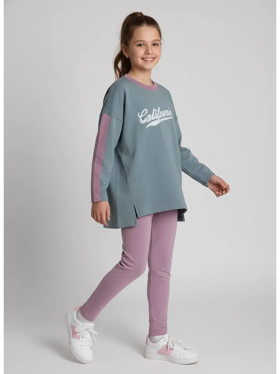 Лонгслив + леггинсы, Deauville Mauve 16-1707