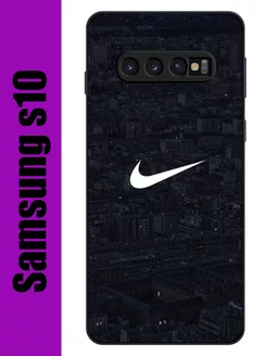 Чехол на Samsung Galaxy S10 с принтом найк