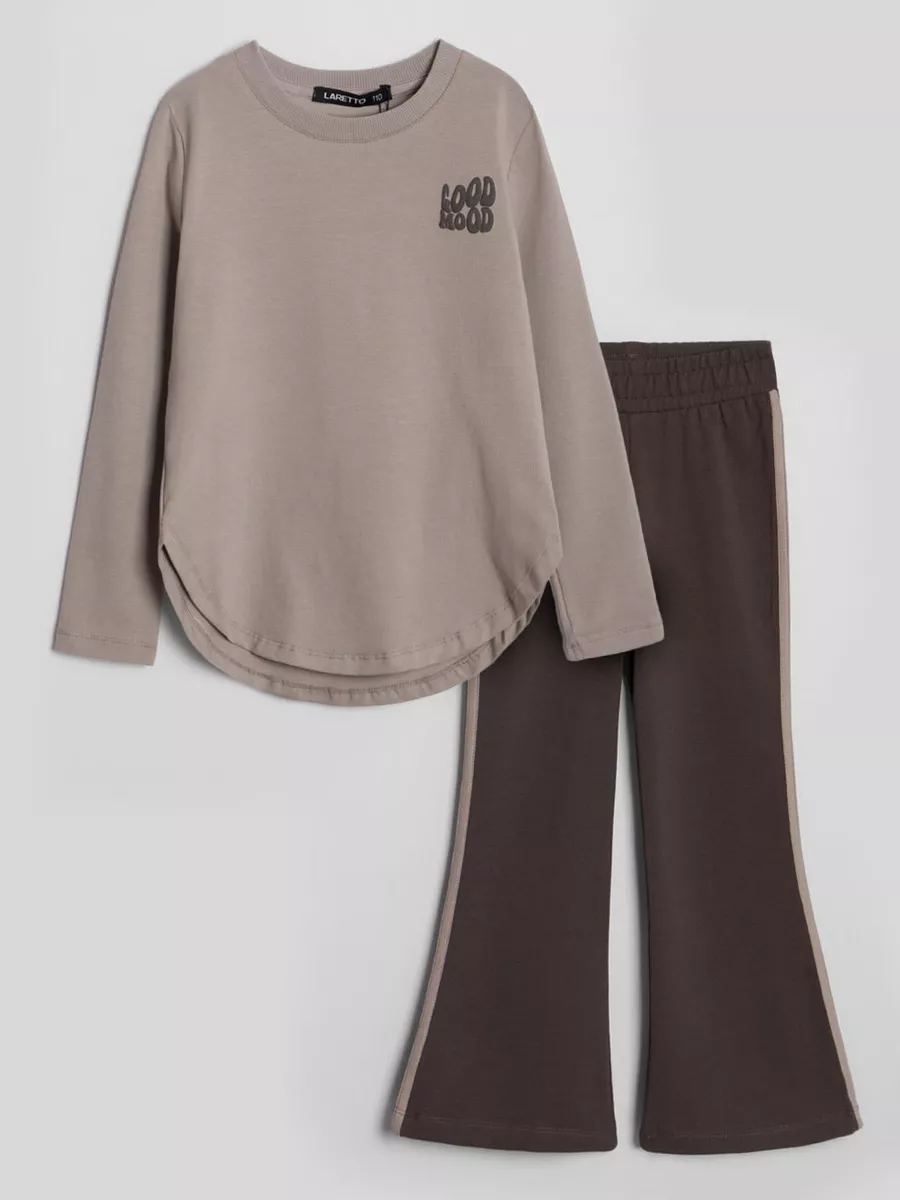 Лонгслив + брюки, Cobblestone 16-1407