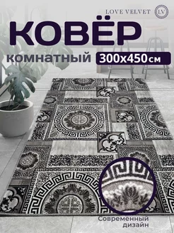 Ковер 300x450 см комнатный на пол в гостиную LoVe VelVet 222846463 купить за 6 531 ₽ в интернет-магазине Wildberries