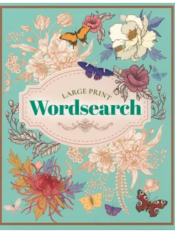 Large Print Wordsearch Книга на Английском