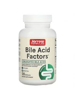 Bile Acid Factors, соли желчных кислот, 120 капсул Jarrow Formulas 222854772 купить за 5 950 ₽ в интернет-магазине Wildberries