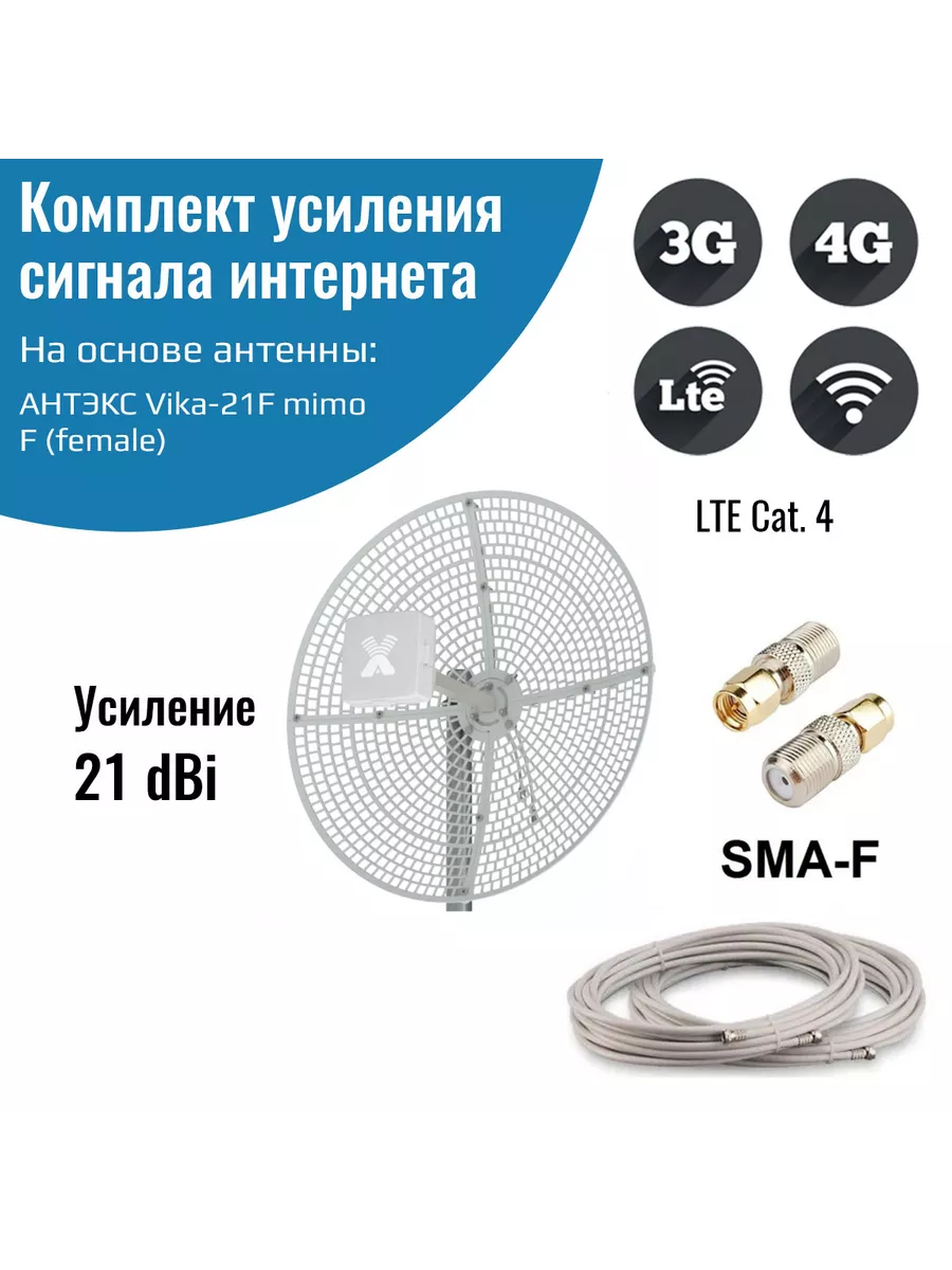 Параболическая антенна PRISMA 3G/4G (прямофокусная, 27 дБ)