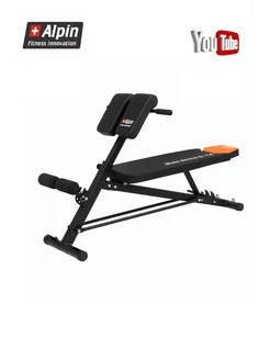 Скамья для пресса и гиперэкстензии для дома MULTI BENCH G-14 Alpin 222855908 купить за 8 638 ₽ в интернет-магазине Wildberries