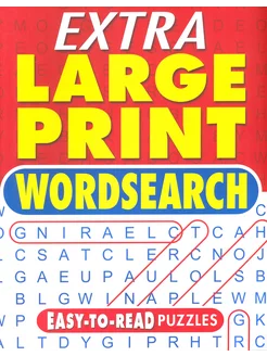 Extra Large Print Wordsearch. Easy-to-Read Puzzles