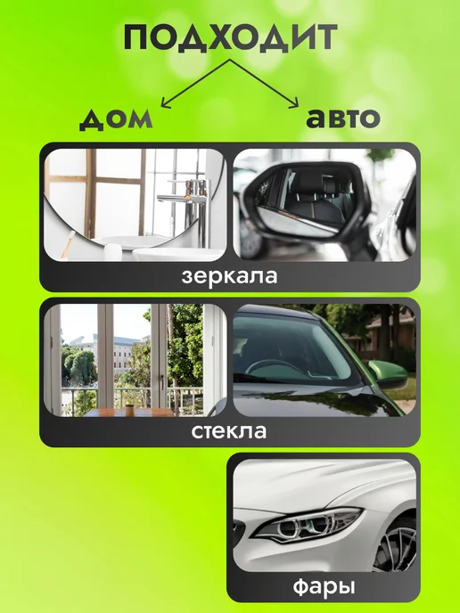 AVS Очиститель стекол и зеркал 250 мл универсальный с водосгоном, 250 мл, фото 2