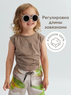 88213 Топ детский grey beige Happy Baby 222879817 купить за 649 ₽ в интернет-магазине Wildberries