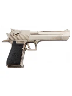 Макет пистолет Desert Eagle, никель