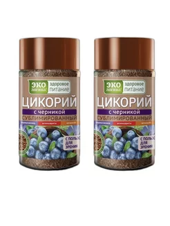 Цикорий с черникой сублимированный, 85гх2шт Экологика 222960940 купить за 831 ₽ в интернет-магазине Wildberries