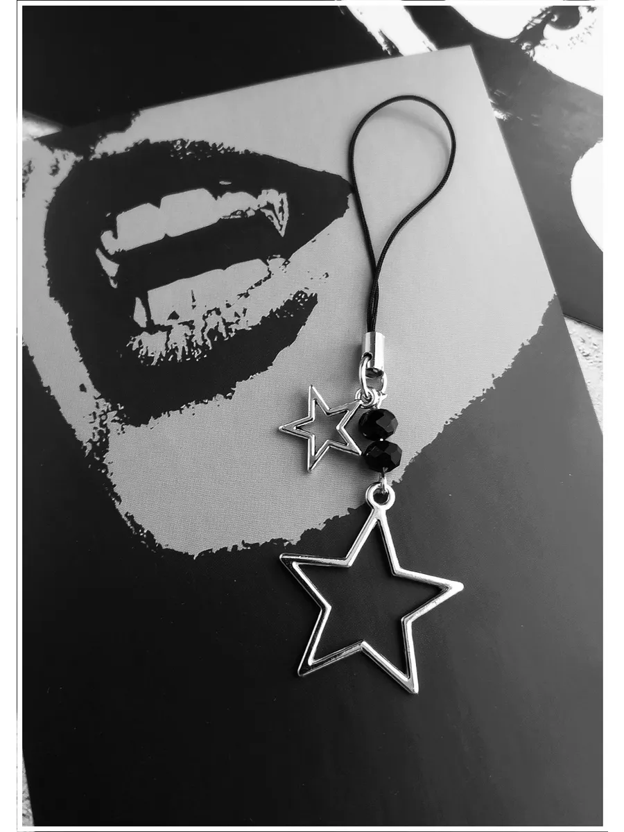Подвеска на телефон звезды