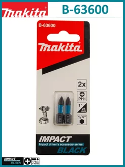 Бита Impact Black PH1, 25 мм, C-form, 2 шт B-63600