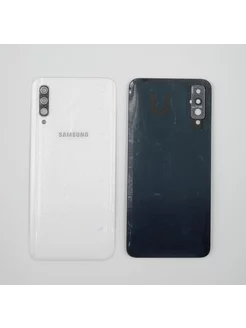 Задняя крышка корпуса телефона Samsung Galaxy A50 белая