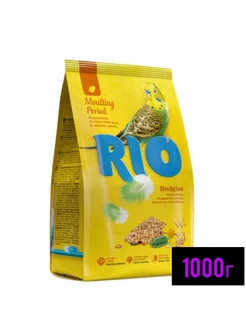 Корм для волнистых попугаев в период линьки 1кг RIO 223011003 купить за 360 ₽ в интернет-магазине Wildberries