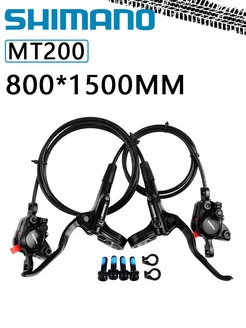 Комплект гидравлических тормозов MT200 800x1500мм Shimano 223011131 купить за 4 423 ₽ в интернет-магазине Wildberries