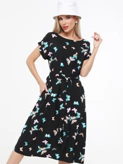 Платье летнее штапельное DSTrend 223053491 купить за 2 025 ₽ в интернет-магазине Wildberries