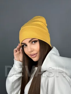 Шапка хлопковая бини женская-мужская трикотаж DEVASH 223074106 купить за 503 ₽ в интернет-магазине Wildberries