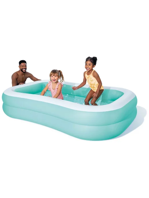 Intex Бассейн надувной Интекс SWIM CENTERS 57181, белый