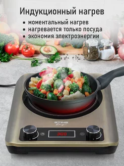 Плитка электрическая индукционная, 1 конфорка, 3800 Вт STING RAY 223084462 купить за 4 670 ₽ в интернет-магазине Wildberries