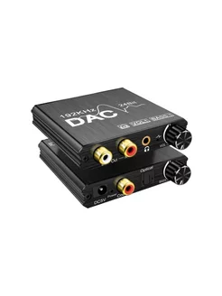 Конвертер звуковой с цифры SPDIF на аналог jack 3.5mm, RCA