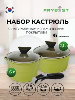 Набор посуды для индукционной плиты Frybest 223146420 купить за 6 046 ₽ в интернет-магазине Wildberries