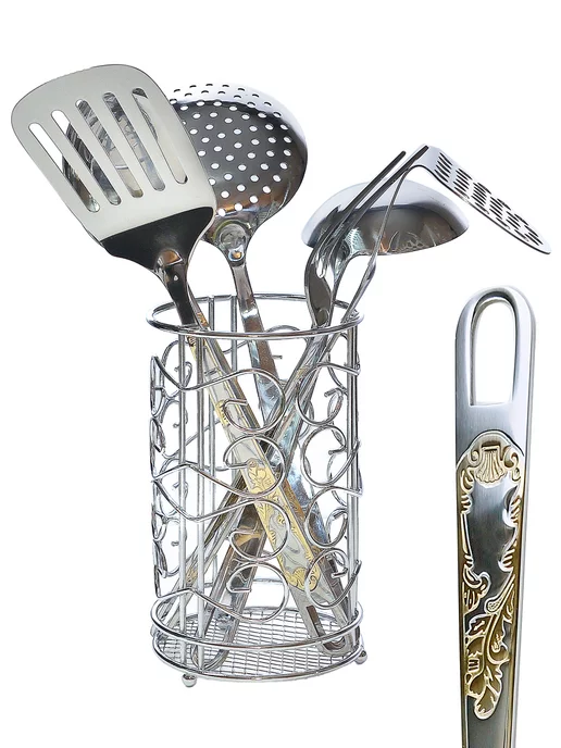 Кухонный набор с подставкой 7 предметов - фото 2