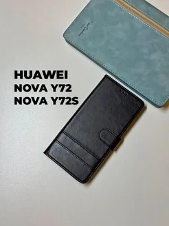 Чехол-книжка Nova Y72, Y72s черный