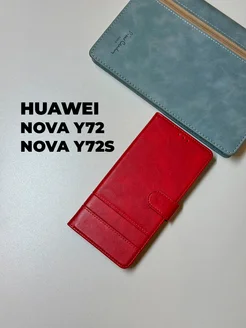 Чехол-книжка Nova Y72, Y72s красный