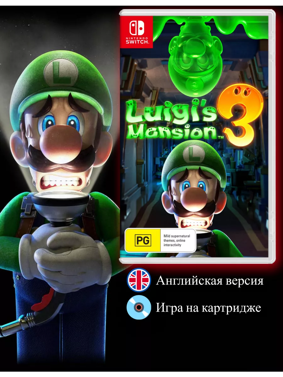 Luigi s Mansion 3 Switch NINTENDO 223246366 Wildberries
