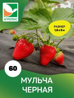 Мульчирующий материал 60- 1,6*5м. черный Агротекс 223302707 купить за 262 ₽ в интернет‑магазине Wildberries