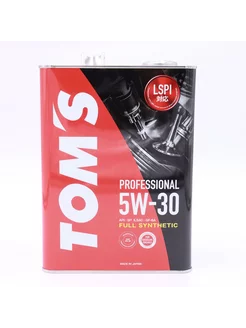 TOMS Professional SP GF-6A 5W-30 моторное масло 4л TOM